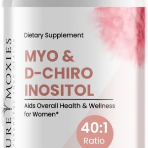 Pure Moxies Mio-inositol y D-quiro-inositol, suplemento de fertilidad SOP, relación 401, promueve el equilibrio hormonal y la función ovárica, Pure Moxies Mio-inositol y D-quiro-inositol, suplemento de fertilidad SOP, relación 401, promueve el equilibrio hormonal y la función ovárica,