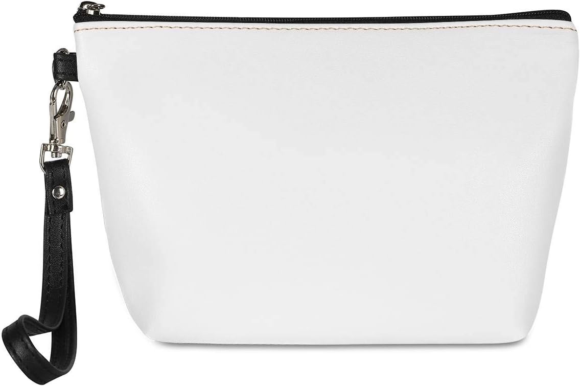 WELLFLYHOM Bolsa de cosméticos de viaje, neceser de maquillaje, monedero, estuche para lápices para regalo de mujer, Tinte brisa marina