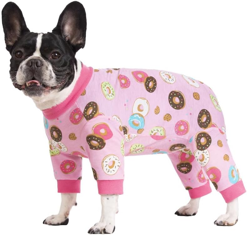 Traje de recuperación de cirugía para perros, mameluco para cirugía hembra, perros machos, pijamas de manga larga, mameluco para perros pequeños,