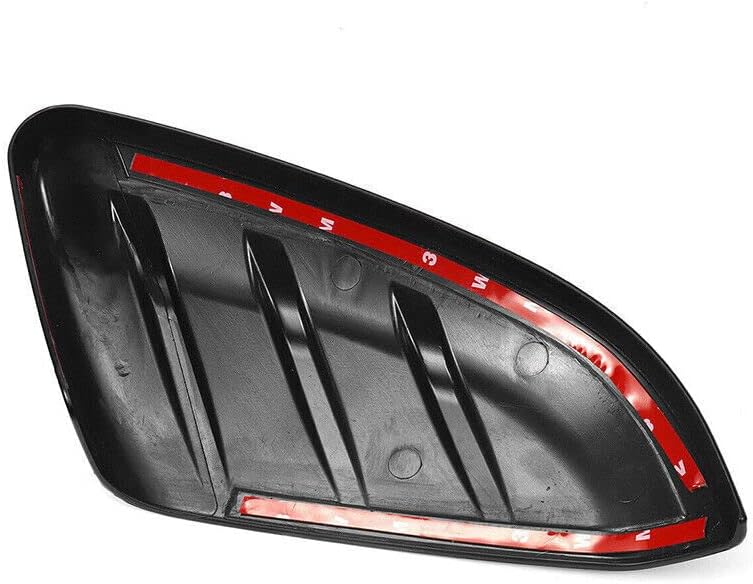 Tapa de espejo estilo Mugen compatible con Honda Civic 10th 2016-2021, cubierta de espejo lateral tipo complemento (patrón de fibra de carbono)