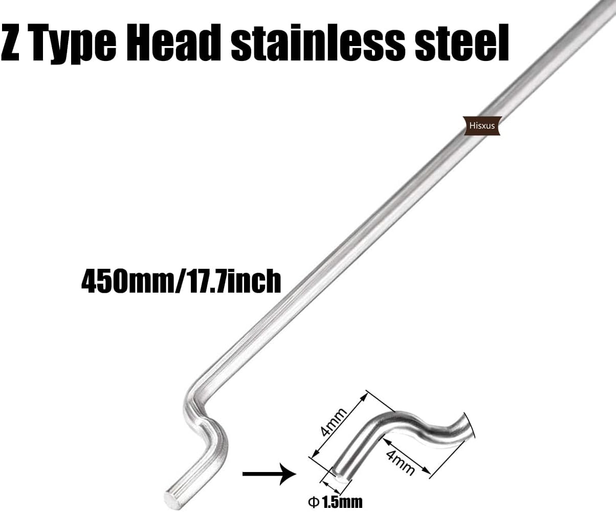12 tapones de enlace de varilla de empuje ajustables de 0.069 pulgadas + 12 cuernos de control de nailon de 0.078 x 0.394 pulgadas + 12 piezas de