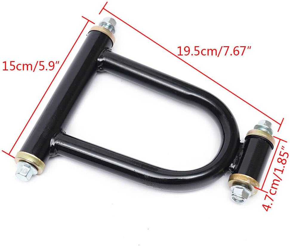 Kit de montaje de brazo de suspensión delantera superior e inferior para bricolaje ATV Quad Bike Buggy Go Kart piezas