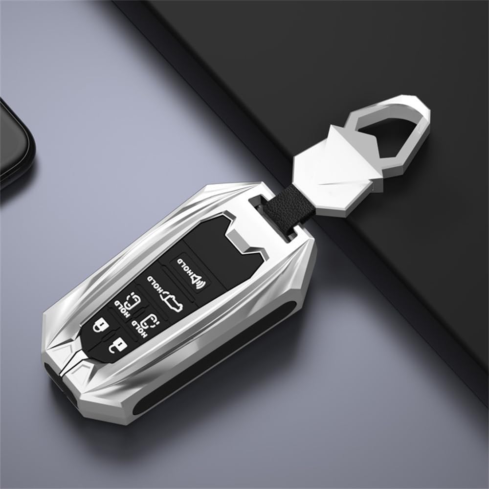 Funda de aleación de zinc compatible con Toyota Sienna 2021 2022 2023 6 botones