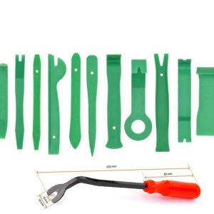 Kit de herramientas de extracción de moldura automática, herramienta de reparación de automóviles para audioradioCDGPSdesmontaje de puerta, clip de Kit de herramientas de extracción de moldura automática, herramienta de reparación de automóviles para audioradioCDGPSdesmontaje de puerta, clip de