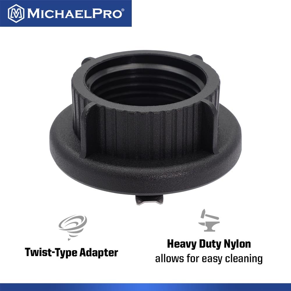 MichaelPro Embudo de aceite sin derrames para Mercedes-Benz y BMW, adaptador de clip para vehículos años 2018 y anteriores, diseño manos libres para
