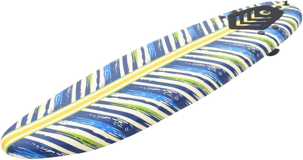 Tabla de surf de playa, tabla de surf ultraligera de 66.9 pulgadas de largo con cubierta XPE