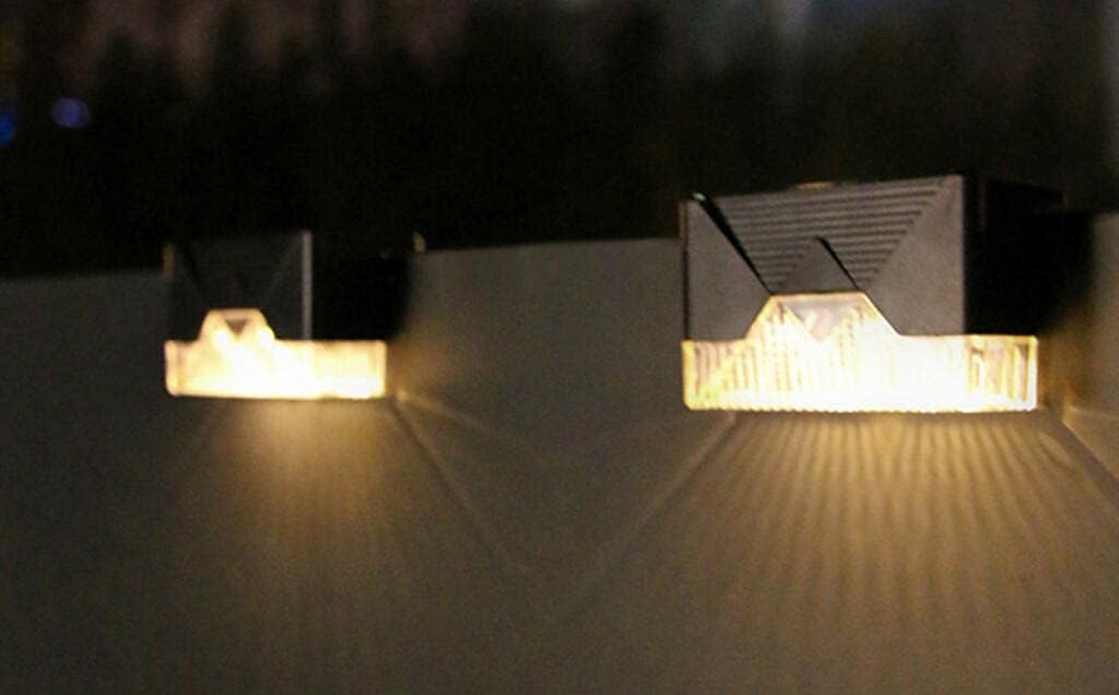 CTKcom Luces solares para exteriores, impermeables, 2 LED, impermeables, alimentadas por energía solar, para jardín, piscina, patio, terraza,