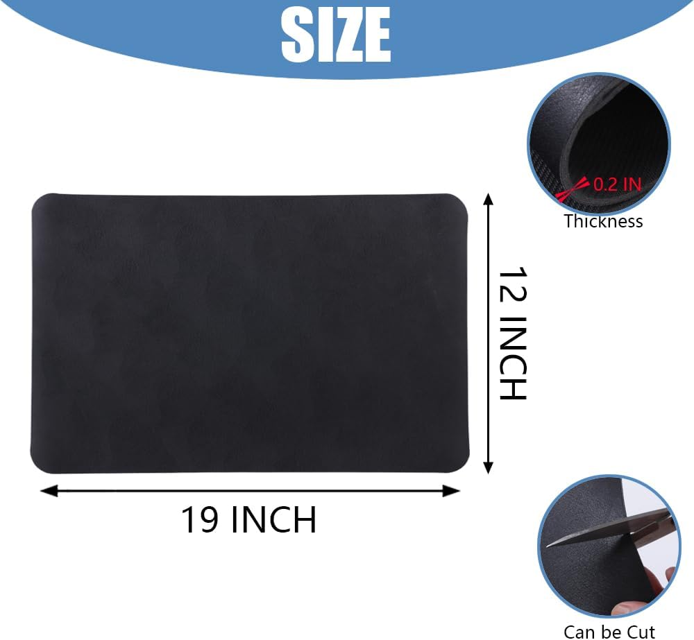 TCASH Tapete de secado de platos para encimera de cocina, tapete de drenaje de cocina, almohadilla antideslizante para secar platos con parte