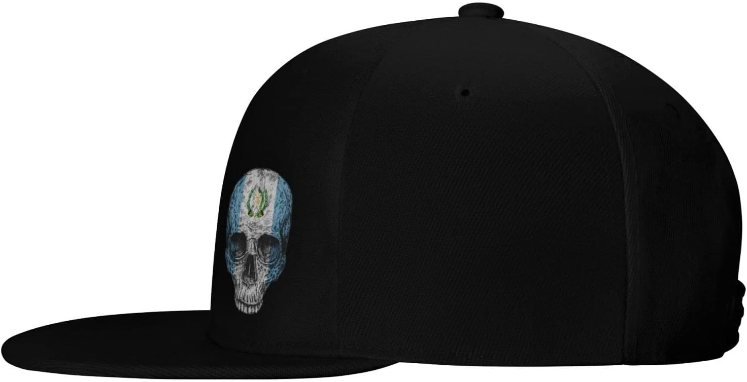 Bandera de Guatemala – Sombrero plano de calavera de Guatemala