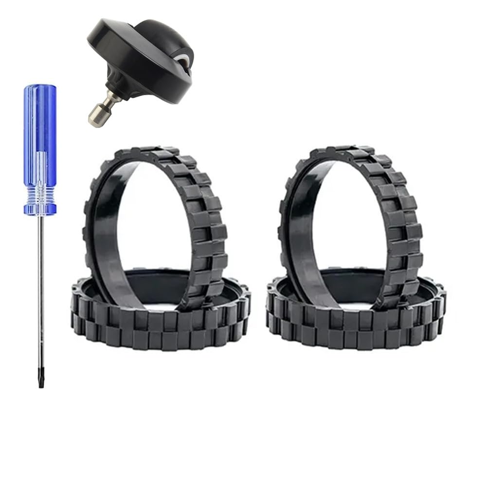 Rueda de bola delantera y rueda motriz, compatible con IRobot Roomba S Series S9 (9150) S9+ S9 Plus (9550), accesorios de aspirador robot, piezas de