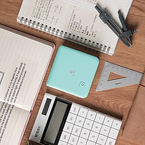 Phomemo Mini impresora M02 Pro – Impresora térmica Bluetooth de fotos con 3 rollos de papel adhesivo colorido, compatible con iOS + Android para