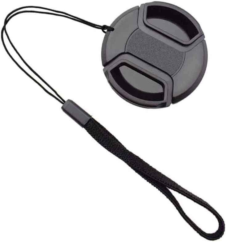 Paquete de 5 tapones elásticos para lentes que evitan que se pierda la tapa del objetivo, compatible con cámaras réflex digitales