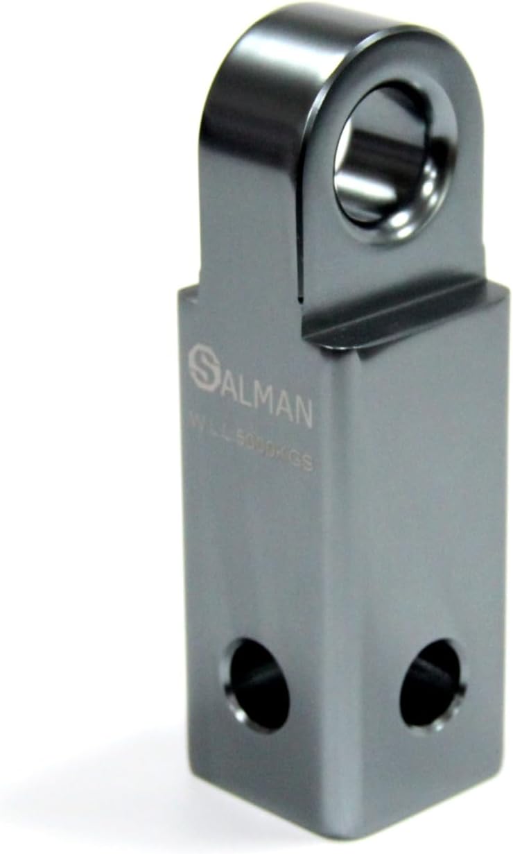 SALMAN Accesorios del cabrestante del receptor del enganche de la aleación de aluminio 6061 5T