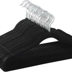 Yaheetech Perchas de terciopelo antideslizantes  Perchas de terciopelo resistentes  Perchas de ropa para ahorrar espacio con gancho giratorio de Yaheetech Perchas de terciopelo antideslizantes  Perchas de terciopelo resistentes  Perchas de ropa para ahorrar espacio con gancho giratorio de