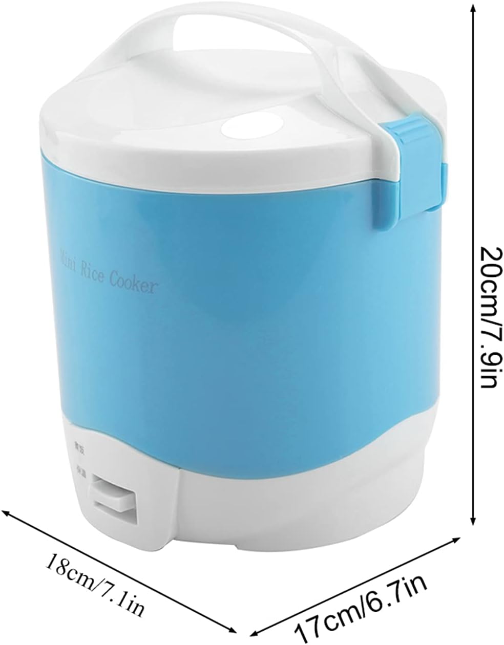 Arrocera eléctrica para automóviles, 24 V, 180 W, 1,6 L, eléctrica, portátil, multifuncional, arrocera, vaporizador, olla de arroz eléctrica para