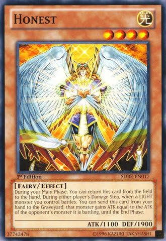 YU-GI-OH! – Honest (SDBE-EN017) – Baraja de Estructura Saga de Dragón Blanco de Ojos Azules – 1 Edición – Común