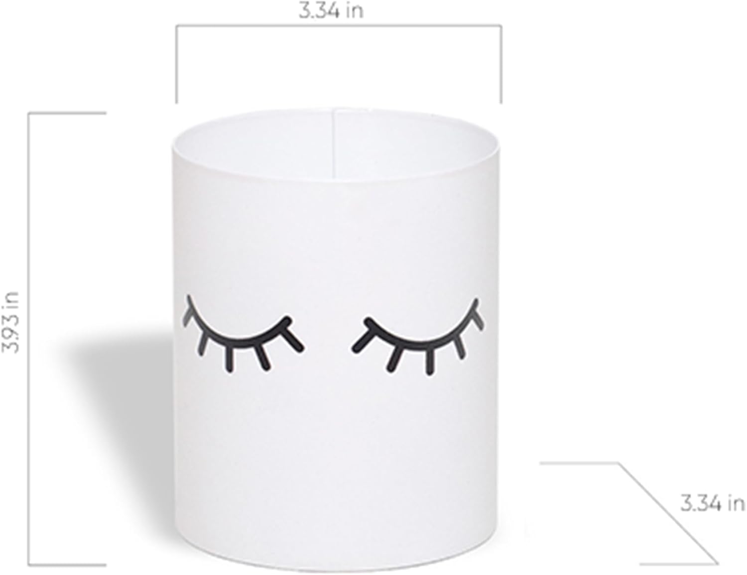 GEGUTON Soporte para bolígrafo con diseño de maquillaje, accesorios y portalápices para organizadores de escritorio, artículos de decoración para