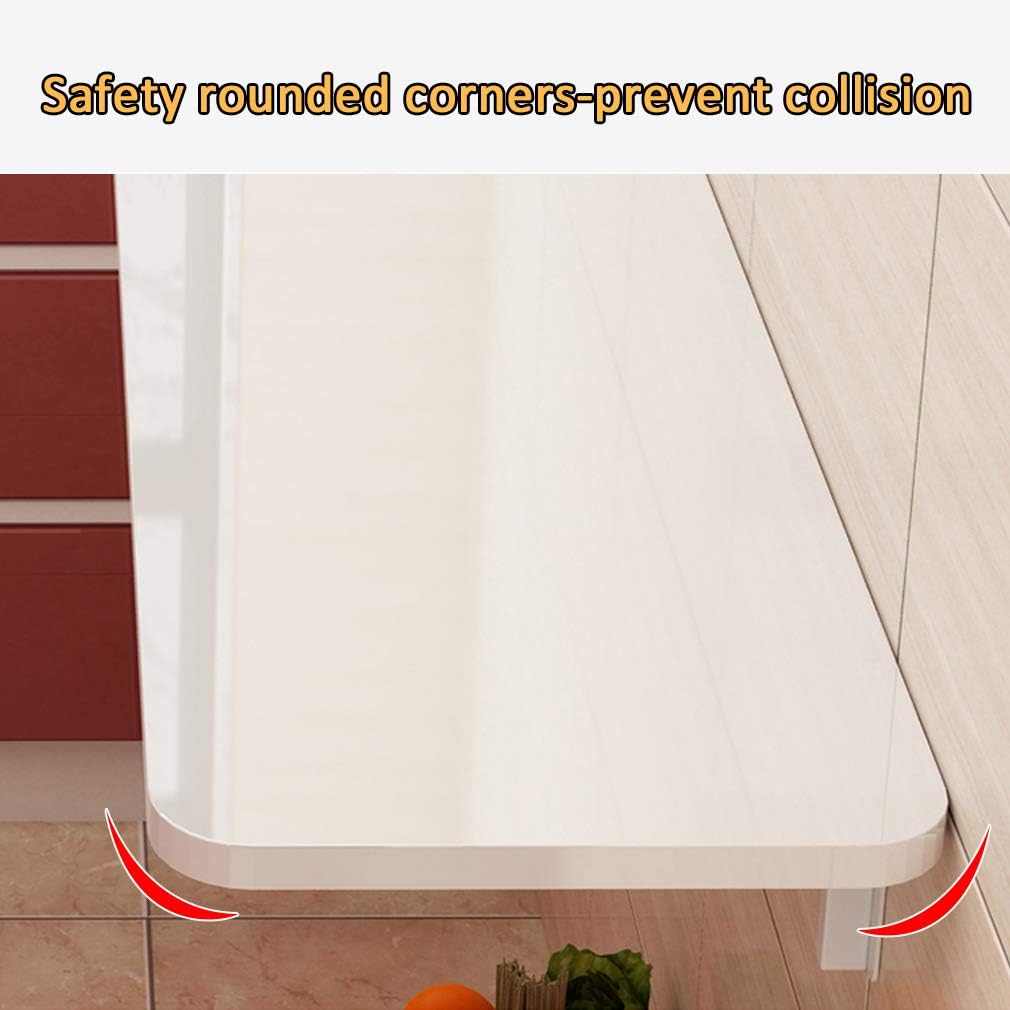 Mesa plegable montada en la pared, mesa de pintura de piano para colgar en la pared de un apartamento pequeño, mesa de comedor para consola de