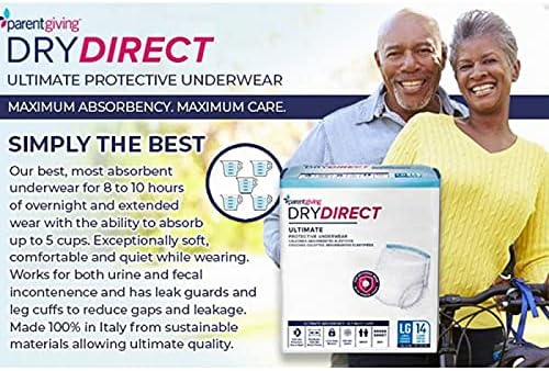 Ropa interior protectora definitiva (grande, paquete de 14) por Parentgiving