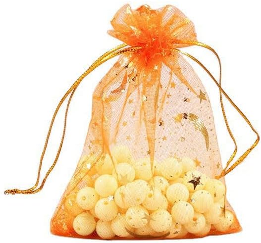 ELOOF Bolsas de regalo de dulces, bolsas de regalo, joyería de fiesta, bolsas de malla para regalos, bolsas de malla pequeñas con cordón de organza