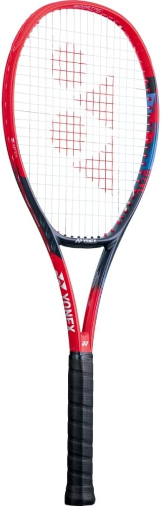 Yonex VCORE 95 Scarlet – Raqueta de tenis de 7 generación, encordada con cuerda sintética para raqueta en tu elección de colores, giro preciso y