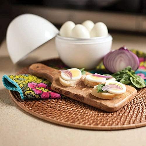 Egg Pod – Huevos de cocción de huevos, vaporizador de huevos perfectamente huevos y despega la cáscara