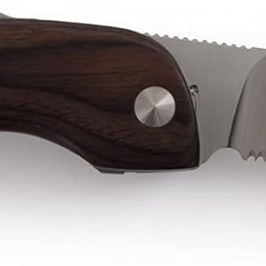 Barebones Provisions – Cuchillo de sacacorchos, versátil cuchillo multiherramienta plegable de 4 pulgadas, hoja con abridor de vino y llave, y mango Barebones Provisions – Cuchillo de sacacorchos, versátil cuchillo multiherramienta plegable de 4 pulgadas, hoja con abridor de vino y llave, y mango