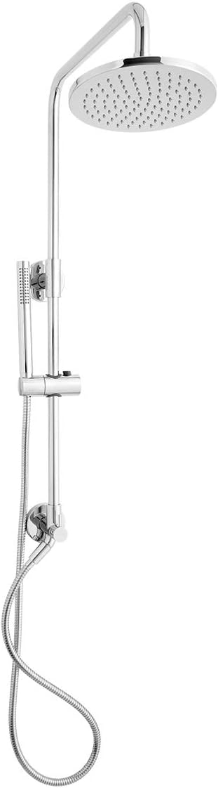 Speakman WS-3010 Neo ShowerSlide Barra deslizante de ducha ajustable, elevador de 10 pulgadas, cromo pulido