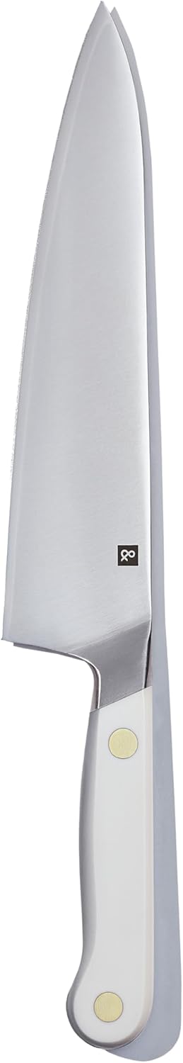 hedley & bennett Cuchillo de chef  Cuchillo de cocina japonés de 8 pulgadas  Acero inoxidable de tres capas, borde afilado liso, regalo de cocina