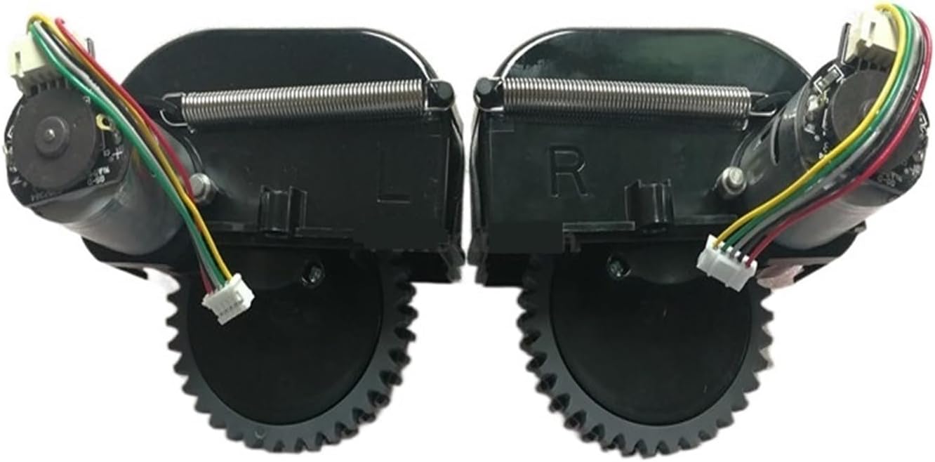 1 motor de motor de rueda izquierda derecha, compatible con Chuwi V50 V55 V5s Pro Bot Partes de aspirador de rueda de repuesto (color R y L)