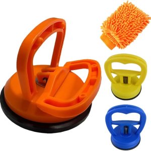Paquete de 3 extractores de abolladuras de automóvil, potente kit de eliminación de abolladuras para automóviles, kit de extracción de abolladuras Paquete de 3 extractores de abolladuras de automóvil, potente kit de eliminación de abolladuras para automóviles, kit de extracción de abolladuras