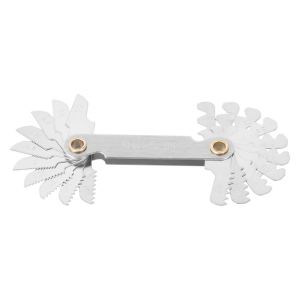 uxcell Acero inoxidable métrico del grado 1.6-23.0 ft m de la herramienta del indicador del corte de la echada de la echada del tornillo 60 uxcell Acero inoxidable métrico del grado 1.6-23.0 ft m de la herramienta del indicador del corte de la echada de la echada del tornillo 60