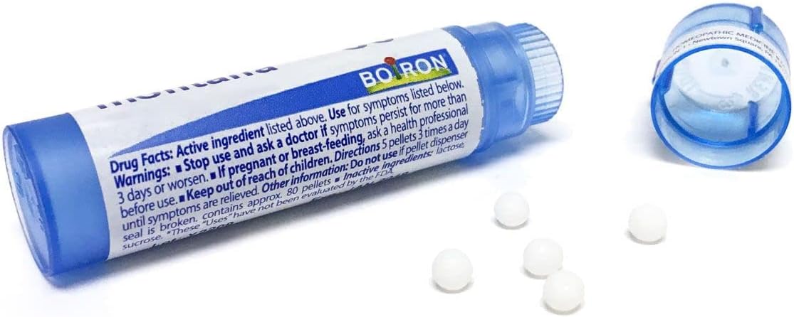 Boiron Physostigma Venenosum 30C Md 80 Pellets para los espasmos de los párpados de la fatiga ocular