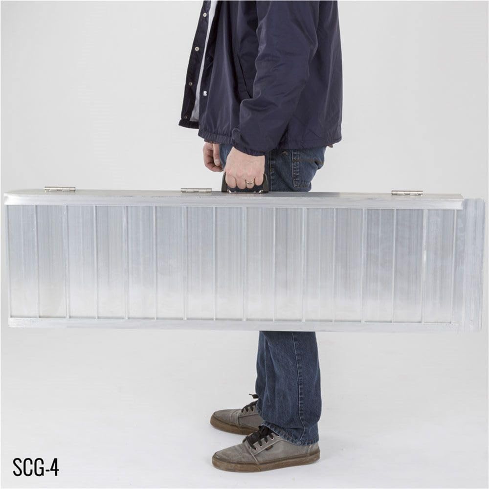 Rampa portátil Silver Spring para la mobilidad de la silla de ruedas o para caminar, CECOMINOD084922, Metálico, 1, 1
