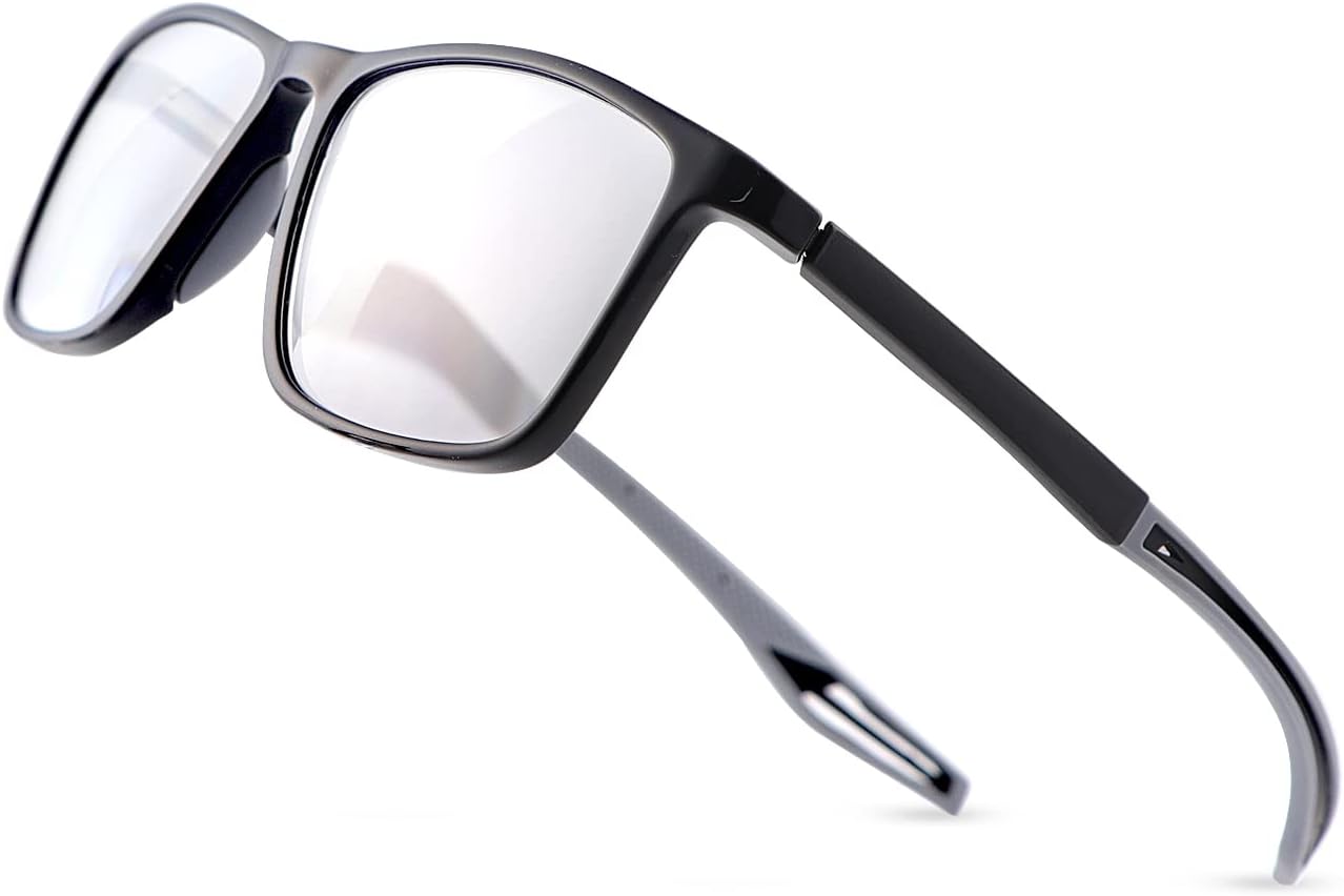 Gafas de sol fotocrómicas progresivas de lectura multifocal, transición, anti UV, lentes de bloqueo de luz azul