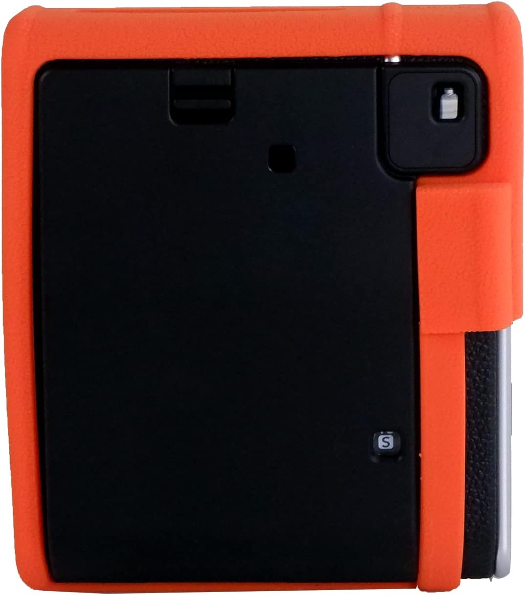 Rieibi Mini 40 – Funda protectora de silicona para cámara instantánea Fuji Instax Mini 40 – Funda ligera de goma suave para Fujifilm 40 – Naranja