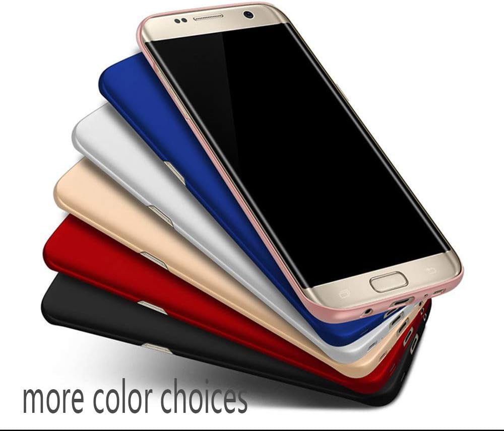 Funda para Samsung Galaxy S7 Edge protección delgada protege de golpes, arañazos, caídas, marcas plástico de policarbonato de alta calidad cubierta