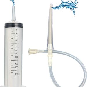 GNEGKLEAN Sistema de ducha de limpieza de jeringas de enema de 51fl oz GNEGKLEAN Sistema de ducha de limpieza de jeringas de enema de 51fl oz