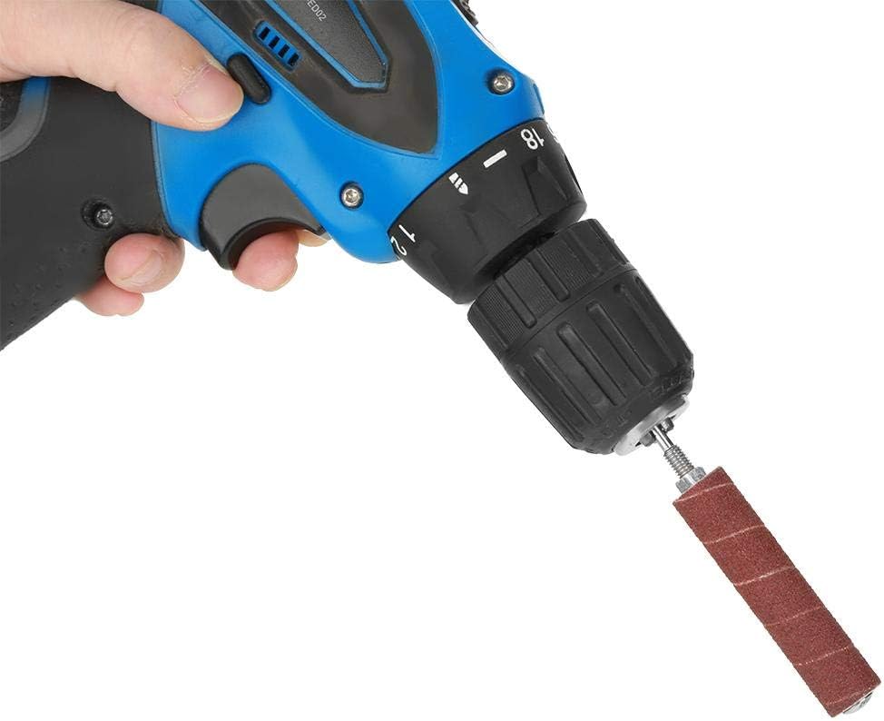 Kit de herramientas de lijadora de tambor de lijado de husillo con estuche para prensa de taladro 20 piezas