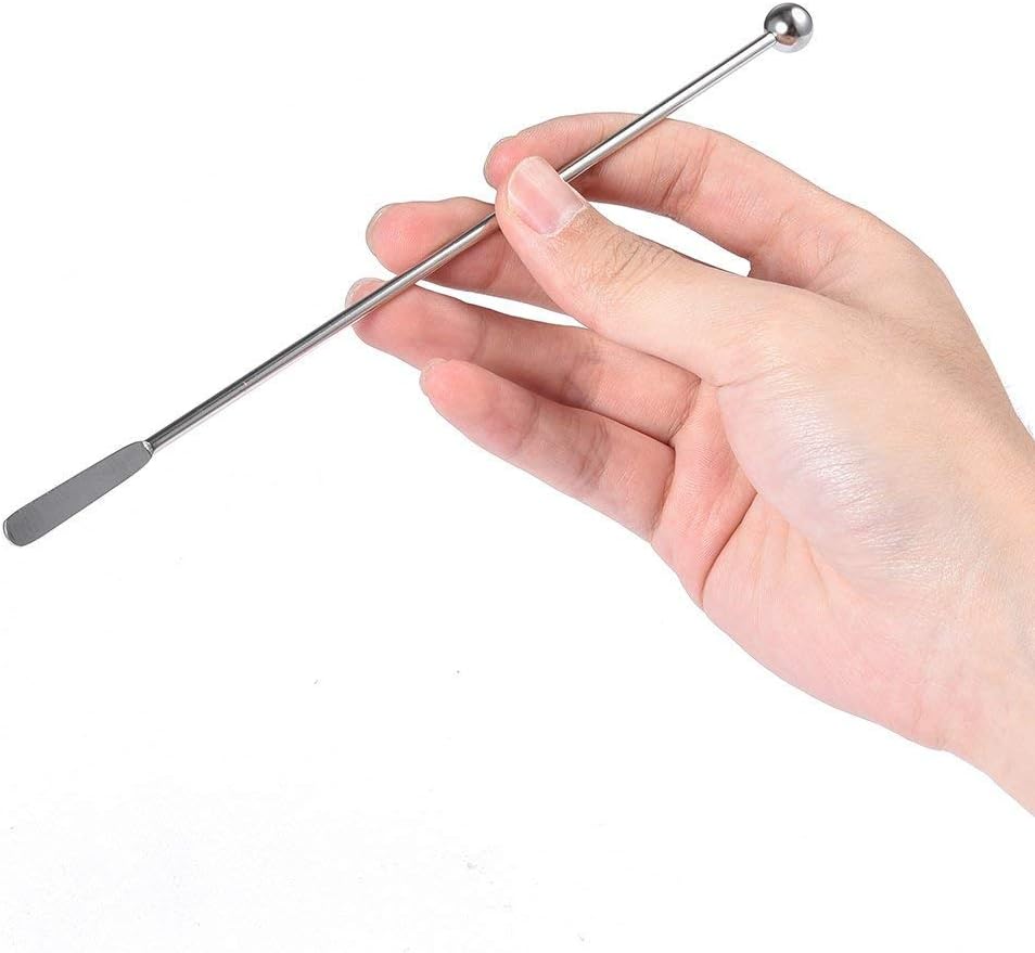 5 uds de acero inoxidable café bebidas agitadores cóctel agitadores bebida Swizzle Stick 7.4″ Swizzle Stick Picks Herramientas