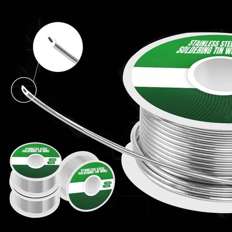 Alambre de soldadura de encendedor de acero inoxidable de aluminio, alambre de soldadura de bajo derretimiento de alta resistencia, alambre de
