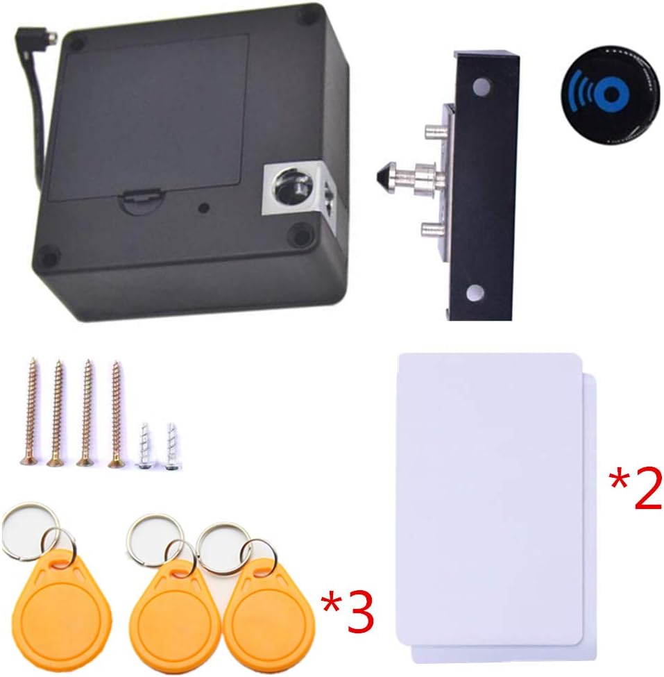 Cerradura electrónica del gabinete, función NFC compatible con RFID cerradura electrónica del gabinete, cerradura oculta de bricolaje, cerradura