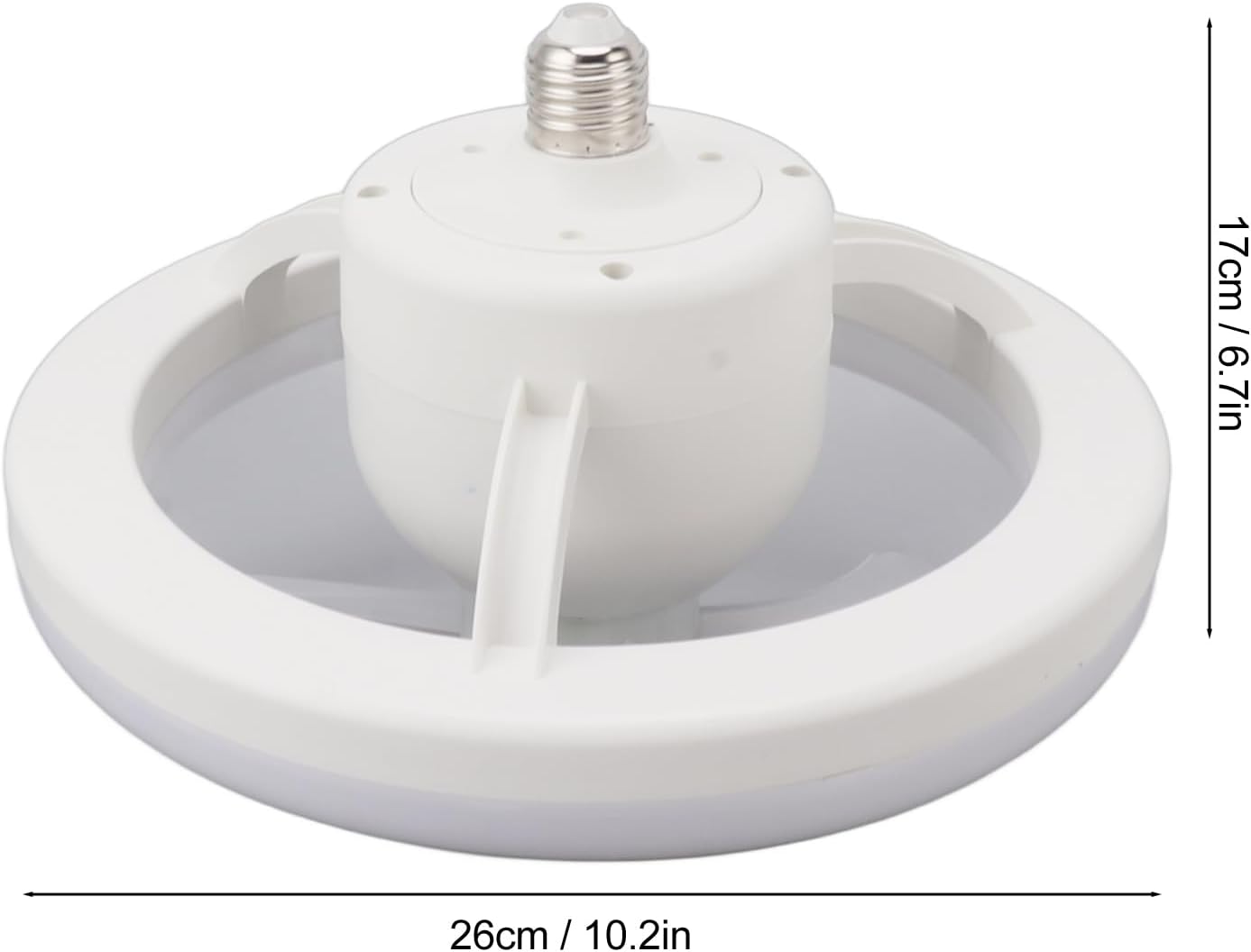 Ventilador de techo regulable Ventilador de techo para habitación de niños, luz de ventilador de techo de 5 aspas, lámpara de luz LED Ventilador de