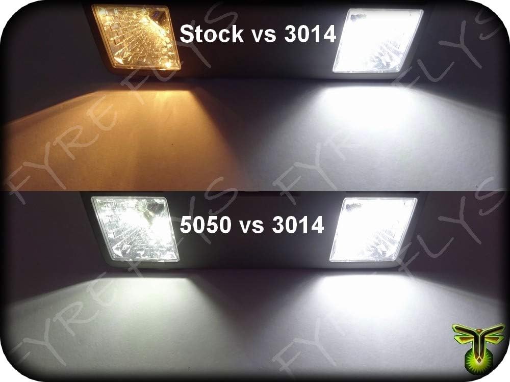 Luces interiores LED blancas para Toyota 4Runner 2010-2023, 16 piezas, 6000 K, superbrillantes, serie 3014, SMD, mapa, puerta, espejo de tocador,