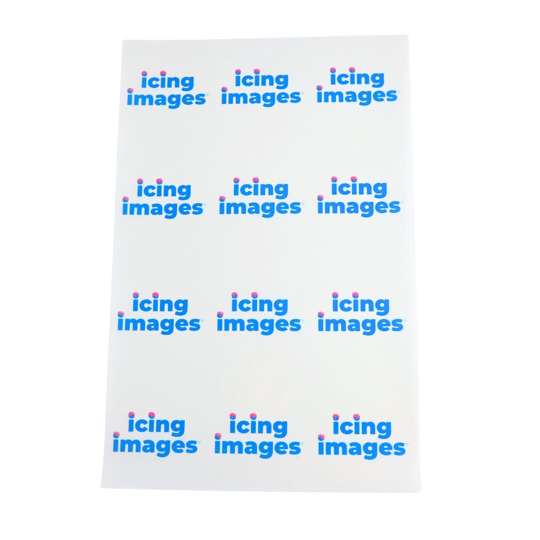 Icing Images 24 hojas premium de 12 círculos de 2.5 pulgadas