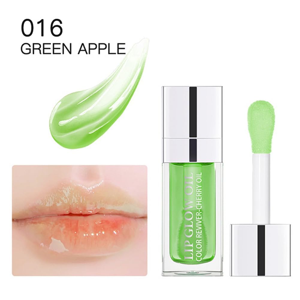 Aceite hidratante que brilla para labios, aceite hidratante que brilla los labios, aceite nutritivo brillante y transparente, aceite de labios