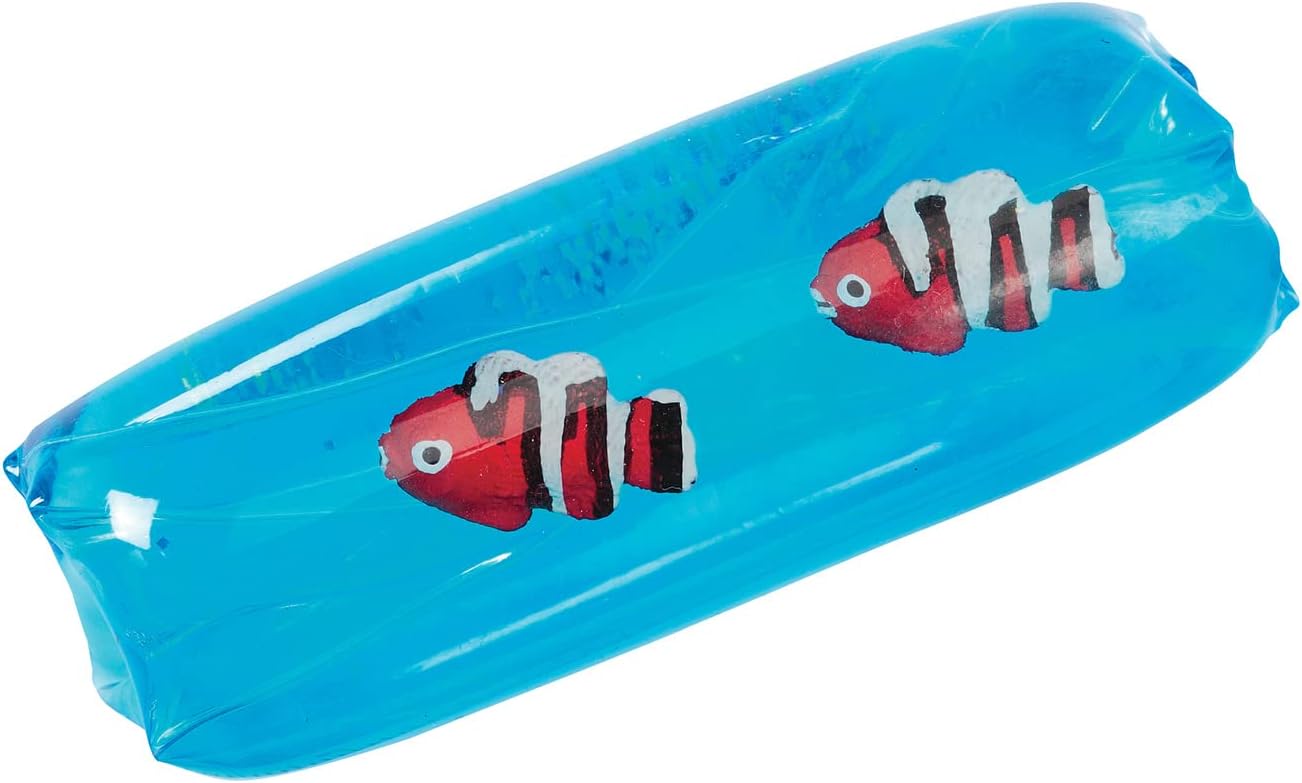 WARM FUZZY Juguetes  Juguetes sensoriales de Water Wigglers  Tubos sensoriales  Juguete sensorial blando de agua  Juguetes para ansiedad para