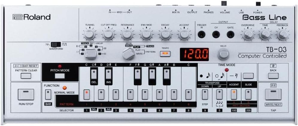 ROLAND TB-03 Boutique Bass Line Sintetizador