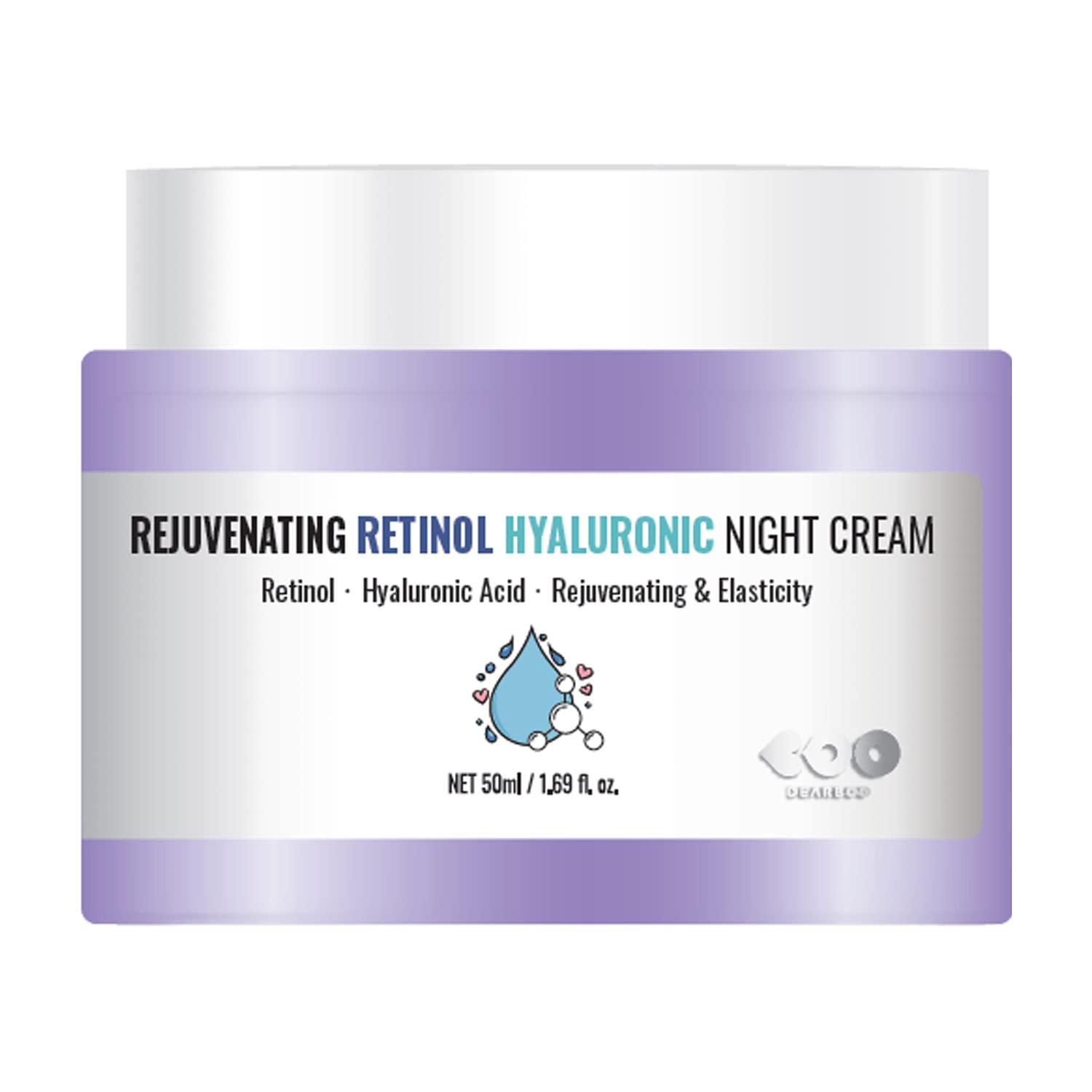 Crema de noche rejuvenecedora con retinol y hialurónica