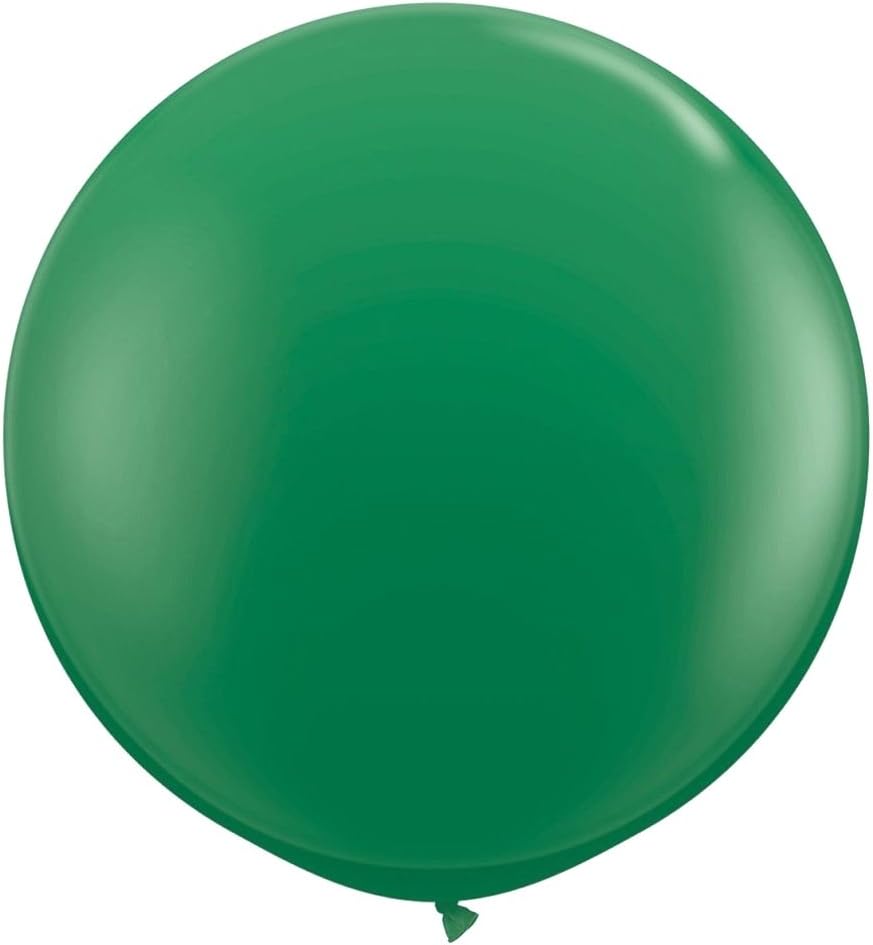 Globos de látex gigantes de 36 pulgadas para decoraciones de cumpleaños, bodas, fiestas, 6 globos redondos grandes verdes